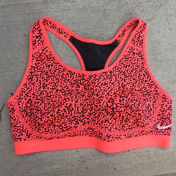 nike leopard print bra